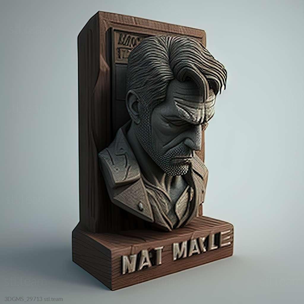 3D model (stl) Max Payne 2 The Fall of Max Payne 4